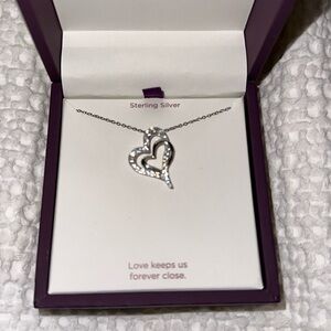 Hallmark Sterling Silver Heart Necklace